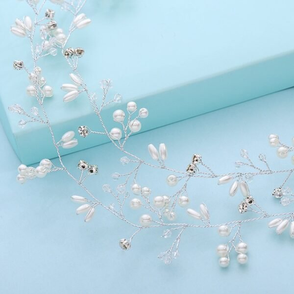 Wedding Hair Accessories Crystal Pearl Hair Accessories - Image 4