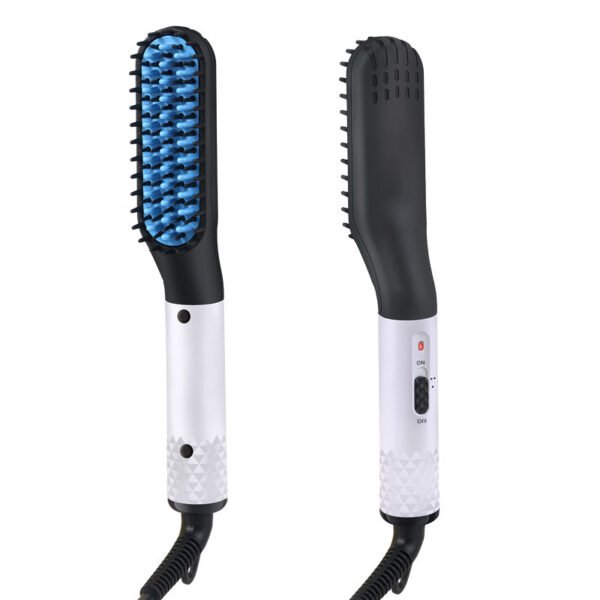 Multifunctional Hair Straightener Hair Comb Brush Men Beard Straightener Straightening - Image 6