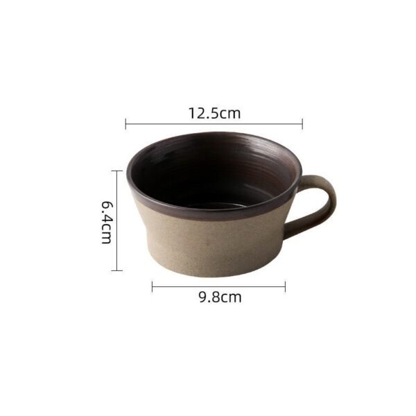 Stoneware coffee cup - Image 4