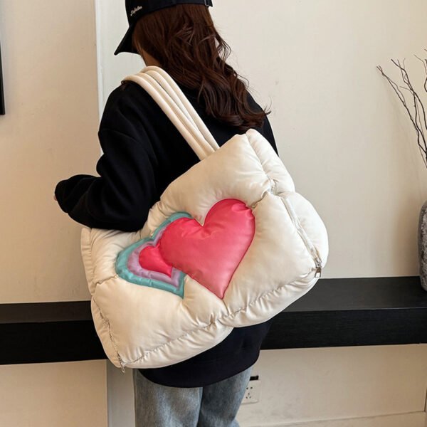 Down Jacket Shoulder Bag Large Capacity - Image 9