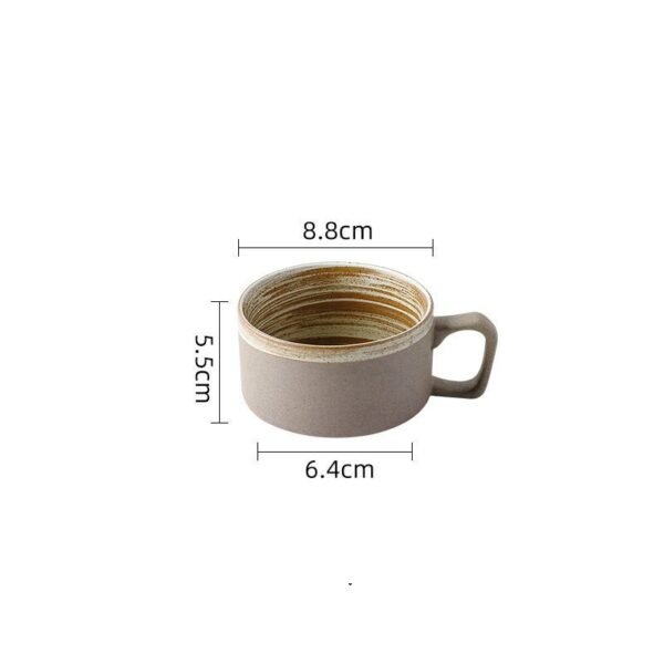 Stoneware coffee cup - Image 7