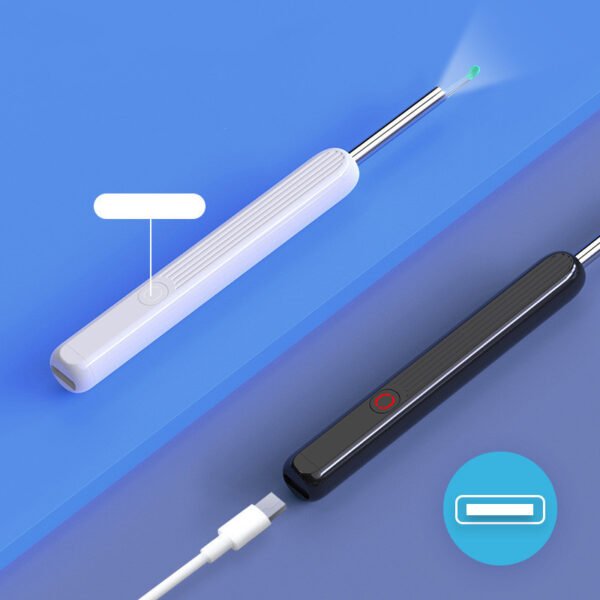 NE3 Ear Cleaner Otoscope Ear Wax Removal Tool With Camera LED Light Wireless Ear Endoscope Ear Cleaning Kit For I-phone - Image 4